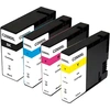 Image de Pelikan 4950680 Druckerpatrone 4 Stück(e) Kompatibel Schwarz - Cyan - Magenta - Gelb (4950680)
