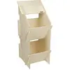 Image de Kerbl Hühner Legenest aus Holz für 10 Hühner Stecksystem, aus Pappelholz