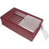 Image de Cage Transport Pvc Volaille Robuste, Hygiénique, Grande Capacité - Générique
