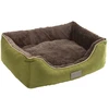 Image de Kerbl Lit pour chien Lit douillet Samuel, vert/gris, 50x40x15cm ; 81317
