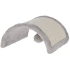 Image de Kerbl Kratzbrett Half Moon (Farbe grau, L x B x H 26 x 22 x 11 cm, Plüschball)