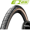 Image de Continental 42-622 RIDE City, E-25, fil, Reflex noir/marron