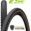 Image de 2 pneus Continental Terra Trail ShieldWall, dimensions 40-622, couleur noir/marron, technologie TR PureGrip, dimensions 28x1,50