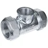 Image de Gebo - Raccord Compression Fonte Té Taraudé T 26.9x26.9xf3/4' : 01.150.04.02