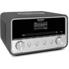 Image de TechniSat DIGITRADIO 586 - Radio hybride DAB+ (radio internet, FM, Bluetooth, charge sans fil, commande d'application, OLED, USB, CD, MP3, AUX, 20 W, chaîne compacte, télécommande) anthracite en occasion ou reconditionné
