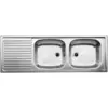 Image de Blanco Top EZS - Evier 1235x435 mm, acier inoxydable 500374