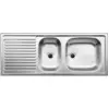 Image de BLANCO TOP EZS 11 x 4 Evier à encastrer en inox finition naturelle