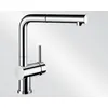 Image de Mitigeur d'évier sous fenêtre avec douche Blanco LINUS-S-F chrome 514023