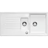 Image de BLANCO ZIA 6 S évier à encastrer SILGRANIT blanc à partir de 60 cm avecà distance de l'écoulement