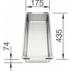 Image de BLANCO Bac multifonctions Bac en acier inoxydable SUBLINE / ETAGON