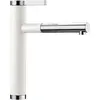 Image de Blanco Robinet de cuisine LINEE-S blanc granit argenté 518441