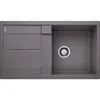 Image de Evier Blanco Metra 5s Silgranit - Gris Rocher - Vidage : Automatique