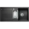 Image de Evier Blanco METRA 6 S-F 990 x 490 mm anthracite 519113 1 évier Avec égouttoir Avec bac à Cuve à droite