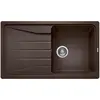 Image de BLANCO Evier SONA 5 S en CAFE avec vidage sansde vidage / Découpe : 840 x 480 mm / Silgranit