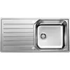 Image de BLANCO 519709 Evier en inox LANTOS XL 6 S-IF avecexcentrique / Evier à poser / Evier