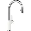 Image de Blanco Robinet de cuisine CARENA-S VARIO blanc granite argenté 521368