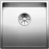 Image de BLANCO CLARON 400-IF Evier à fond plat / acier inoxydable / bouchon