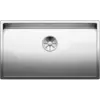 Image de BLANCO Evier CLARON 700-IF inox satiné avec soupape InFino® enmanuelle / cuve en inox
