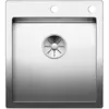 Image de BLANCO CLARON 400-IF/A Evier à fond plat / Acier inoxydable / Excentrique