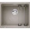 Image de Blanco - Etagon 500 - Évier En Silgranite, 53x46 Cm, Avec Rails, Tartufo 522234