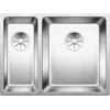 Image de BLANCO ANDANO 340/180-IF Evier à bord plat / Acier inoxydable / Gauche / Bouchon