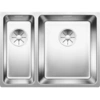 Image de BLANCO ANDANO 340/180-U Cuvette à encastrer en inox satiné Cuvette principale droite