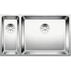 Image de BLANCO 522989 ANDANO 180/500-U avec robinet InFino® sansd'écoulement à distance / Cuvette en inox