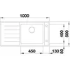 Image de Évier en acier inoxydable Blanco ANDANO XL 6 S-IF 500 x 1000 mm 523000