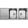 Image de BLANCO 523037 LEMIS 8 S-IF Evier avecde vidage / double cuve / support