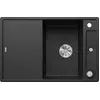 Image de BLANCO AXIA III 45 S, SILGRANIT® PuraDur®, anthracite, réversible, planche à découper en bois incluse