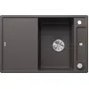 Image de BLANCO AXIA III 45 S, SILGRANIT® PuraDur®, gris roche, réversible, planche à découper en verre incluse