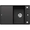 Image de BLANCO AXIA III 45 S-F, SILGRANIT® PuraDur®, anthracite, réversible, planche à découper en bois incluse
