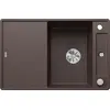 Image de BLANCO AXIA III 45 S-F, SILGRANIT® PuraDur®, cafe, réversible, planche à découper en bois incluse
