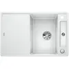 Image de BLANCO AXIA III 45 S-F, SILGRANIT® PuraDur®, blanc, réversible, planche à découper en verre incluse