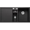 Image de BLANCO COLLECTIS 6 S, SILGRANIT® PuraDur®, anthracite, cuve à droite, avecd'écoulement à distance