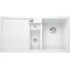 Image de BLANCO COLLECTIS 6 S, SILGRANIT® PuraDur®, blanc, cuve à droite, avecd'écoulement à distance