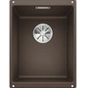 Image de BLANCO SUBLINE 320-U, SILGRANIT® PuraDur®, cafe, sansà distance de l'écoulement