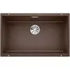 Image de BLANCO SUBLINE 700-U, SILGRANIT® PuraDur®, cafe, sansà distance de l'écoulement