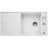 Image de BLANCO AXIA III XL 6 S, SILGRANIT® PuraDur®, blanc, réversible, avecde vidage, planche à découper en bois incluse