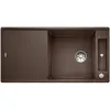 Image de Blanco Axia III XL 6 - Évier en silgranite, 1000x510 mm, avec accessoires, InFino, café 523519
