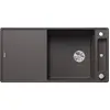 Image de BLANCO AXIA III XL 6 S-F, SILGRANIT® PuraDur®, gris roche, réversible, avecde vidage, planche à découper en bois incluse
