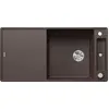 Image de BLANCO AXIA III XL 6 S-F, SILGRANIT® PuraDur®, cafe, réversible, avecde vidage, planche à découper en verre incluse