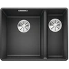 Image de Blanco SUBLINE 340/160-F 552 x 427 mm anthracite 523568 1 évier Sans égouttoir Avec bac à Cuve à gauche
