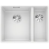 Image de Blanco SUBLINE 340/160-F 552 x 427 mm blanc 523571 1 évier Sans égouttoir Avec bac à Cuve à gauche