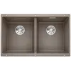 Image de BLANCO SUBLINE 350/350-U, SILGRANIT® PuraDur®, tartufo, sansà distance de l'écoulement