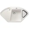 Image de Evier Blanco DELTA II 1057 x 575 mm blanc 523660 1 évier Avec bac à Avec égouttoir Cuve à gauche