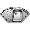 Image de BLANCO 523667 Evier DELTA-IF avecde vidage et bac fonctionnel perforé / Evier en inox