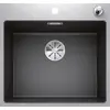 Image de BLANCO SUBLINE 500-IF/A SteelFrame, SILGRANIT® PuraDur®, anthracite, avecde vidage à distance