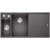 Image de BLANCO AXIA III 6 S, SILGRANIT® PuraDur®, gris roche, bassin gauche, avec planche à découper en bois