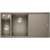 Image de BLANCO AXIA III 6 S, SILGRANIT® PuraDur®, tartufo, bassin gauche, avec planche à découper en verre